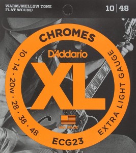 Struny do Gitary Elektrycznej - D'addario ECG23 10-48