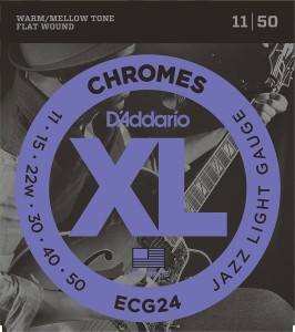 Struny do Gitary Elektrycznej - D'addario ECG24 11-50