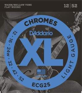Struny do Gitary Elektrycznej - D'addario ECG25 12-52