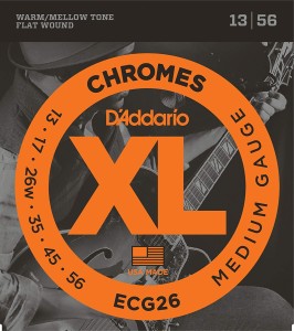 Struny do Gitary Elektrycznej - D'addario ECG26 13-56