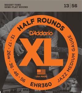 Struny do Gitary Elektrycznej - D'addario EHR360 13-56
