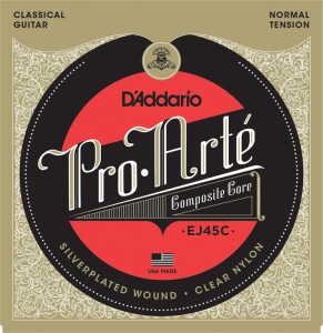 Struny do Gitary Klasycznej - D'addario EJ45 C