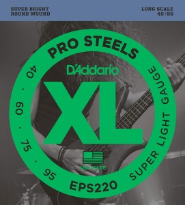Struny do Gitary Basowej - D'addario EPS220 40-95