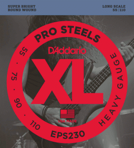 Struny do Gitary Basowej - D'addario EPS230 55-110