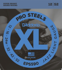 Struny do Gitary Elektrycznej - D'addario EPS590 12-52
