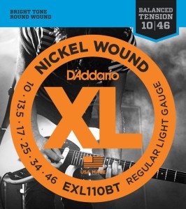 Struny do Gitary Elektrycznej - D'addario EXL110 BT 10-46
