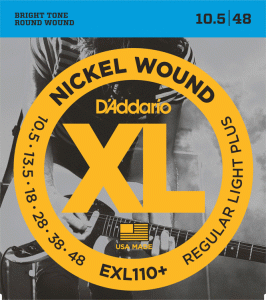 Struny do Gitary Elektrycznej - D'addario EXL110+ 10.5-48