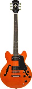 Gitara Elektryczna - Raven IES200 Mini TAM Transparent Amber