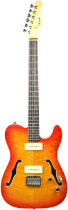 Gitara Elektryczna - Raven ITF400 ACB Aged Cherry Burst Kolor\Aged Cherry Burst