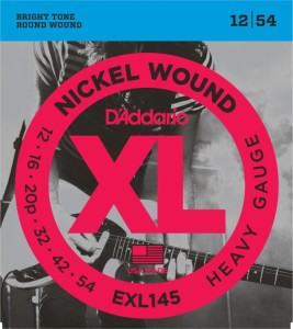 Struny do Gitary Elektrycznej - D'addario EXL145 12-54