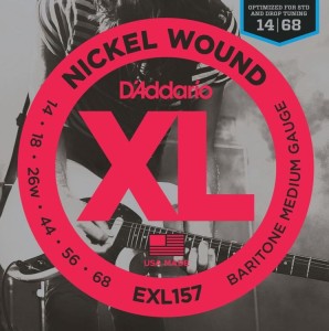 Struny do Gitary Elektrycznej - D'addario EXL157 14-68