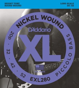 Struny do Gitary Basowej - D'addario EXL280 20-52
