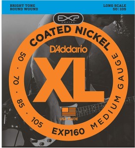 Struny do Gitary Basowej - D'addario EXP160 50-105
