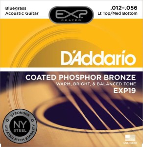 Struny do Gitary Akustycznej - D'addario EXP19 NY 12-56
