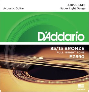 Struny do Gitary Akustycznej - D'addario EZ890 9-45