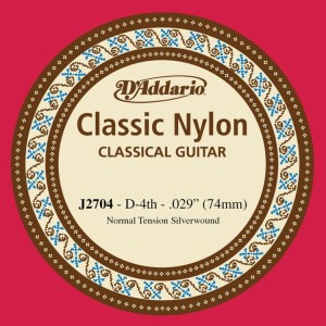 Struna do Gitary - D'addario J2704 'D'