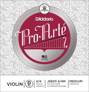 Struna Do Skrzypiec - D'addario J5603 4/4M 'D'