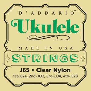 Struny do Ukulele - D'addario J65