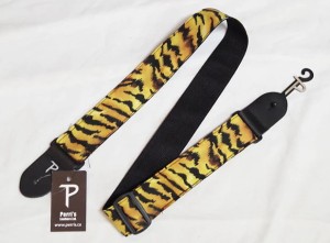 Pasek do Gitary - Perri's 152 2" Nylon W/Pad Tiger