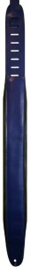 Pasek do Gitary - Perri's 158 2.5" Soft Leader Pad Navy