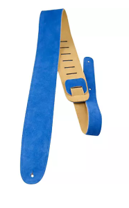 Pasek do Gitary - Perri's 177B 2" Leather Blue