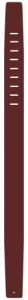 Pasek do Gitary - Perri's 177F 2" Leather Brown