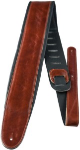 Pasek do Gitary - Perri's 2150 2.5" Leather Padded Wine