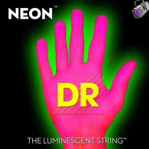 Struny do Gitary Elektrycznej - DR NPE10 10-46 Neon