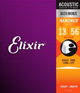 Struny do Gitary Akustycznej - Elixir 11102 13-56