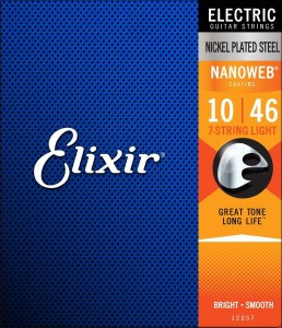 Struny do Gitary Elektrycznej - Elixir 12057 10-56 7-str