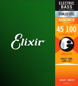 Struny do Gitary Basowej - Elixir 14652 45-100