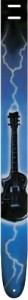 Pasek do Gitary - Perri's 402 2.5" Air Brushed Guitar