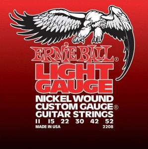 Struny do Gitary Elektrycznej - Ernie Ball 2208 11-52