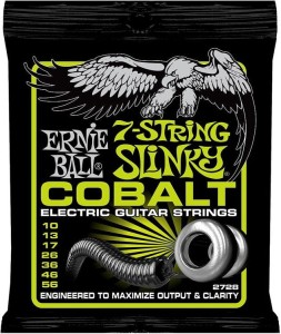 Struny do Gitary Elektrycznej - Ernie Ball 2728 Cobalt 10-56 7-str