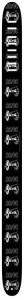 Pasek do Gitary - Perri's 6022 2.5" AC/DC