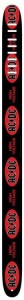 Pasek do Gitary - Perri's 6028 2.5" AC/DC