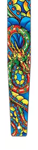 Pasek do Gitary - Perri's 654 2.5" Tattoo Johnny
