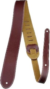 Pasek do Gitary - Perri's 6555 2" Soft Italian Wine