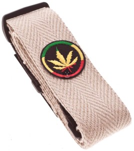 Pasek do Gitary - Perri's 6559 2" Hemp Leaf 1