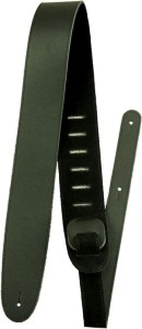 Pasek do Gitary - Perri's 6625 2.5" Black Leather
