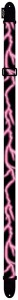 Pasek do Gitary - Perri's 703 2" Poly Pink Lightning