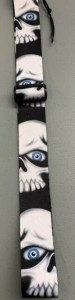 Pasek do Gitary - Perri's 704 2" Poly Cobra Skulls