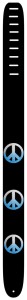 Pasek do Gitary - Perri's 707 2.5" Air Brushed Peace