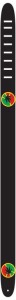 Pasek do Gitary - Perri's 908 2" High Res Peace Leaf