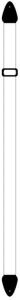 Pasek do Gitary - Perri's 957 2" Nylon White