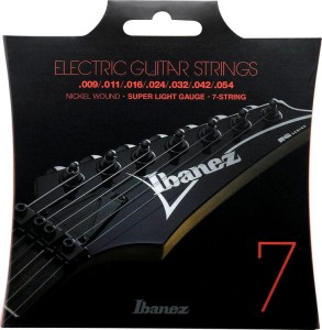 Struny do Gitary Elektrycznej - Ibanez IEGS7 9-54
