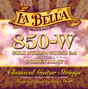 Struny do Gitary Klasycznej - La Bella 850W