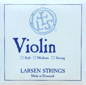 Struna do wiolonczeli - Larsen Violin D Synthetic Silver