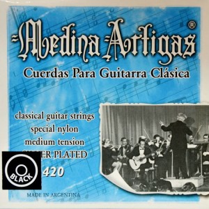 Struny do Gitary Klasycznej - Medina 420B