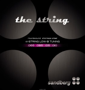 Struny do Gitary Basowej - Sandberg Strings 65-130